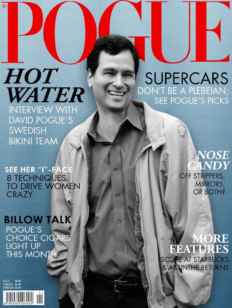 Illustration for article titled David Pogue: Now a Badass, at Least in this Gallery